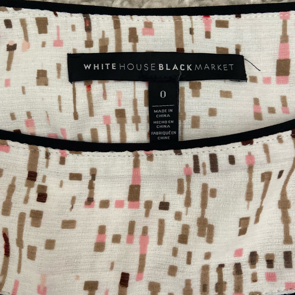 WHBM a line layered skirt - Picture 2 of 2